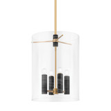 Foyer/Hall Lanterns Glass w/Frame by Corbett Lighting ( 68 | 359-22-VB Adonis ) 