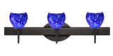 Bathroom Fixtures Three Lights by Besa ( 74 | 3SW-560586-BR Tay Tay ) 