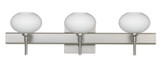 Bathroom Fixtures Three Lights by Besa ( 74 | 3SW-561207-SN-SQ Lasso ) 