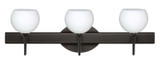 Bathroom Fixtures Three Lights by Besa ( 74 | 3SW-565807-BR Palla ) 