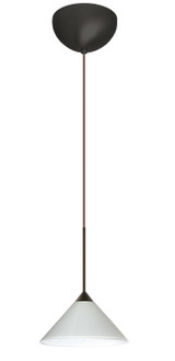 Mini Pendants Glass Down by Besa ( 74 | 1XC-282453-LED-BR Kona ) 