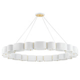 Large Chandeliers Candle by Corbett Lighting ( 68 | 393-50-SWH/VB Opal ) 