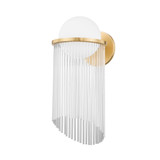 Sconces Single Glass by Corbett Lighting ( 68 | 398-01-AGB Celestial ) 