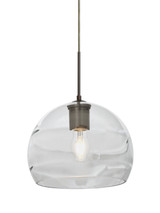Multi-Systems Line Voltage Pendants by Besa ( 74 | 1JT-SPIR8CL-EDIL-BR Spirit ) 