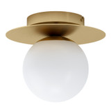 Flush Mounts Glass Down by Eglo USA ( 217 | 39951A Arenales ) 