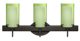 Bathroom Fixtures Three Lights by Besa ( 74 | 3SW-L44007-BR Pahu ) 