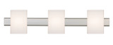 Bathroom Fixtures Three Lights by Besa ( 74 | 3SW-TITO07-LED-SN Tito ) 