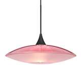 Mini Pendants Glass Down by Besa ( 74 | 1XT-6294RD-BK Besa Spazio Pendant ) 