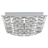 Flush Mounts Metal Shade by Eglo USA ( 217 | 91491A Cromer ) 