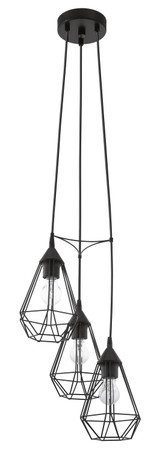 Mini Pendants 3 Light Cluster by Eglo USA ( 217 | 94191A Tarbes ) 