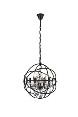 Pendants Sphere by Elegant Lighting ( 173 | 1130D17DB-SS/RC Geneva ) 