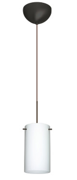 Mini Pendants Glass Down by Besa ( 74 | 1XC-440407-LED-BR Stilo ) 