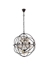 Mid. Chandeliers Sphere by Elegant Lighting ( 173 | 1130D25DB-GT/RC Geneva ) 