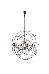 Large Chandeliers Sphere by Elegant Lighting ( 173 | 1130G43DB/RC Geneva ) 