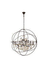 Large Chandeliers Sphere by Elegant Lighting ( 173 | 1130G43RI-GT/RC Geneva ) 