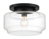 Flush Mounts Glass Down by Craftmade ( 46 | X3112-FB Peri ) 
