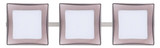 Bathroom Fixtures Three Lights by Besa ( 74 | 3WS-773591-SN Alex ) 