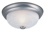 Flush Mounts Bowl Style by Designers Fountain ( 43 | 1257S-PW-AL Decorative Flushmount ) 