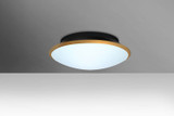 Flush Mounts Bowl Style by Besa ( 74 | SILK12GDC-LED Silk 12 ) 