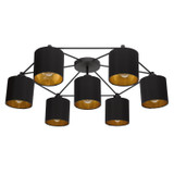 Flush Mounts Drum Shade by Eglo USA ( 217 | 97895A Staiti ) 