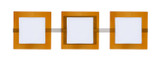 Bathroom Fixtures Three Lights by Besa ( 74 | 3WS-7735TG-SN Alex ) 