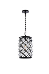 Mini Pendants Drum Shade by Elegant Lighting ( 173 | 1204D8MB/RC Madison ) 