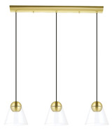 Linear/Island 3 Light Bar by Eglo USA ( 217 | 99629A Cerasella ) 