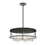 Mid. Chandeliers Drum Shade by Eurofase ( 40 | 38097-027 Aerie ) 