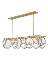 Linear/Island 4 Light + by Fredrick Ramond ( 138 | FR31266HBR Nala ) 