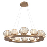 Mid. Chandeliers Ring/Halo by Hammerton Studio ( 404 | CHB0089-0C-NB-A-CA1-L3 Mesa ) 