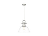 Pendants Glass Down by Golden ( 62 | 3604-L PW-CLR Duncan ) 
