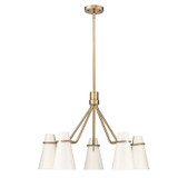 Mid. Chandeliers Metal Shade by Golden ( 62 | 2122-5 MBS-GE Reeva ) 
