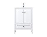 Plumbing Bath Chests/Vanities by Elegant Lighting ( 173 | VF21124WH Hamilton ) 