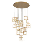 Large Chandeliers Glass Shade by Eurofase ( 40 | 38259-012 Ferro ) 