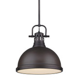Pendants Metal Shade by Golden ( 62 | 3604-L RBZ-RBZ Duncan ) 