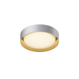 Flush Mounts Drum Shade by ET2 ( 86 | E51012-WTGLD Echo ) 