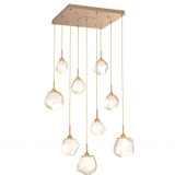 Large Chandeliers Multi-Port/Cascade by Hammerton Studio ( 404 | CHB0039-09-NB-A-C01-L3 Gem ) 