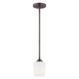 Mini Pendants Glass Down by Generation Lighting ( 1 | 6102801EN3-710 Windom ) 