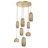 Pendants Multi-port/Cascade by Hammerton Studio ( 404 | CHB0091-08-GB-B-C01-L1 Vessel ) 