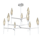 Large Chandeliers Glass Shade by Hammerton Studio ( 404 | CHB0050-54-CS-CB-001-L3 Rock Crystal ) 