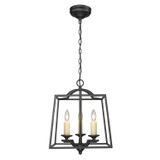 Foyer/Hall Lanterns Open Frame by Golden ( 62 | 3072-3P NB Athena ) 