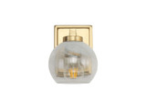 Sconces Single Glass by Golden ( 62 | 3094-BA1 BCB-ALA Elliott ) 