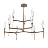 Large Chandeliers Glass Shade by Hammerton Studio ( 404 | CHB0050-54-FB-CC-001-L1 Rock Crystal ) 