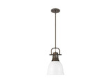 Mini Pendants Metal Shade by Golden ( 62 | 3604-S RBZ-WHT Duncan ) 