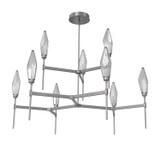 Large Chandeliers Glass Shade by Hammerton Studio ( 404 | CHB0050-54-GP-CS-001-L1 Rock Crystal ) 
