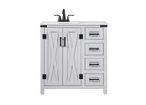 Plumbing Bath Chests/Vanities by Elegant Lighting ( 173 | VF90232GR Grant ) 