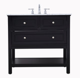 Plumbing Bath Chests/Vanities by Elegant Lighting ( 173 | VF27036BK Metropolis ) 