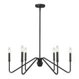 Mid. Chandeliers Candle by Golden ( 62 | 3690-6 NB Kennedy ) 