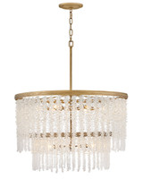 Mid. Chandeliers Glass Down by Fredrick Ramond ( 138 | FR41498BNG Rubina ) 