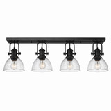 Flush Mounts Directional by Golden ( 62 | 3118-4SF BLK-SD Hines ) 